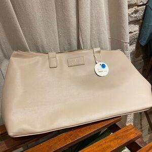 Chic Beige Tote Bag
